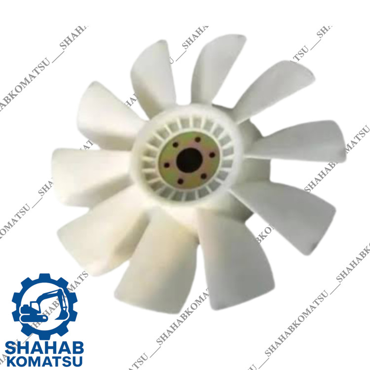 پروانه موتور بیل مکانیکی کوماتسو PC200-6 موتور 95L