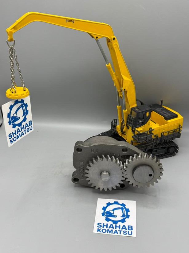 اویل پمپ بیل مکانیکی کوماتسو PC220-7(S6D102)