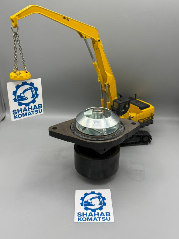 واتر پمپ اهنی بیل مکانیکی کوماتسو کیفیت اورجینال(S6D102) PC220-7
