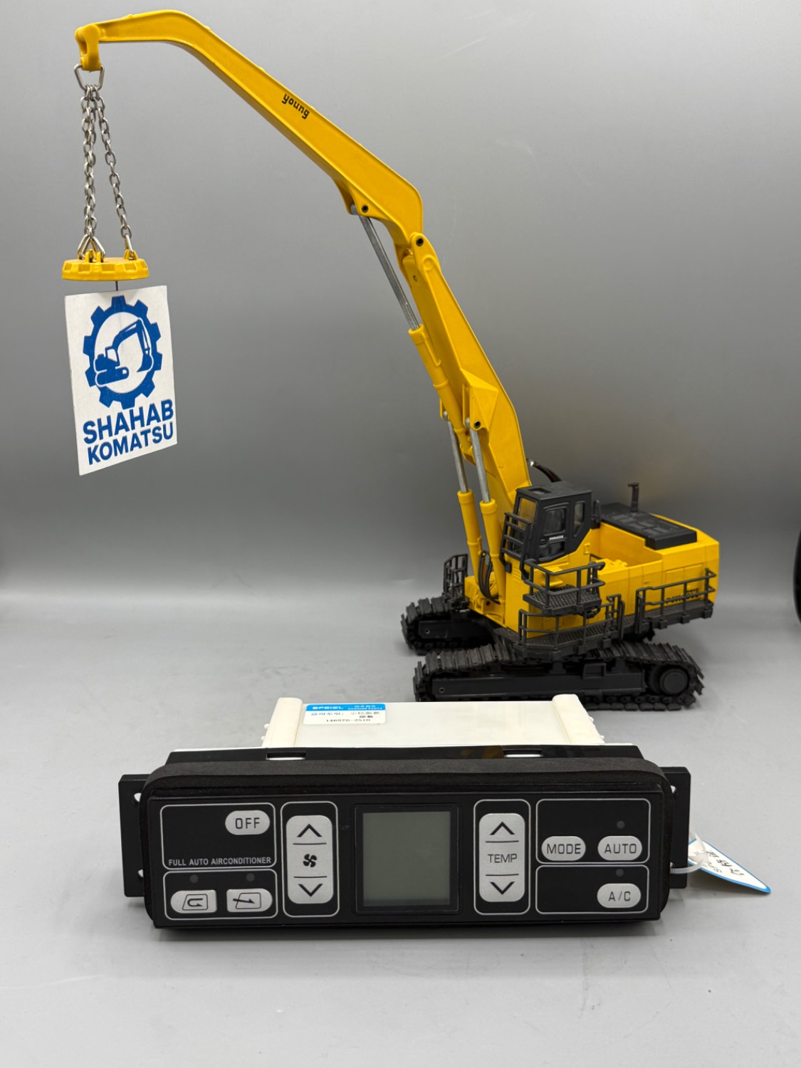 پنل کولر بخاری بیل مکانیکی کوماتسو سریال بالا PC220-7
